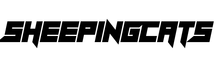 Sheeping Cats  Fuentes Gratis Descargar