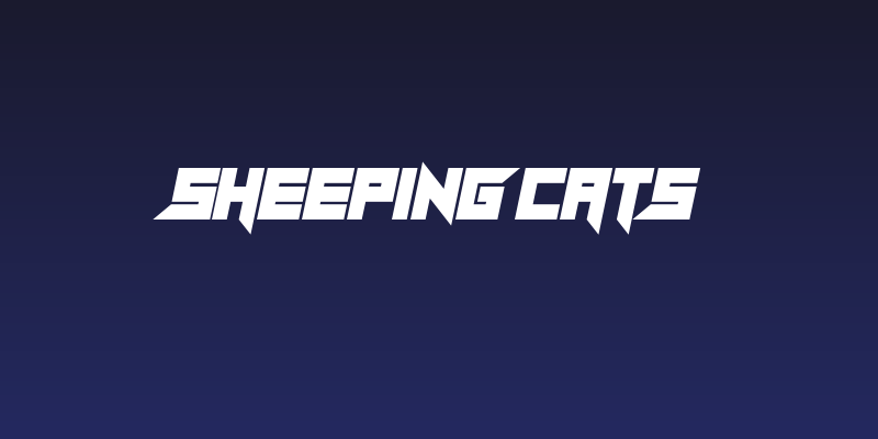 Sheeping Cats Social Header