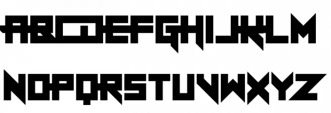 Sheeping Dogs Regular Font Litere mari