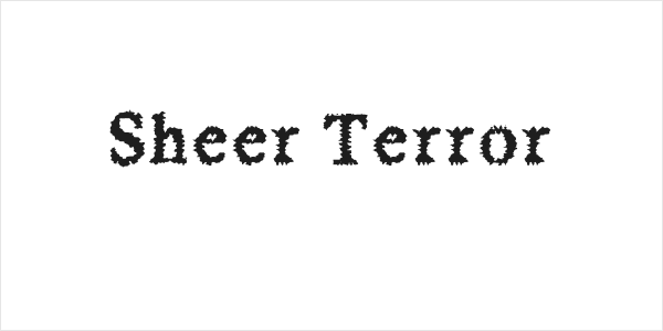 Sheer Terror Logo