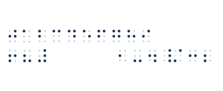 Sheets Braille Light Other Characters