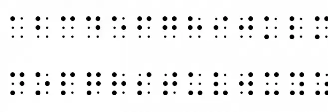 Sheets Braille Fonte MAIÚSCULAS
