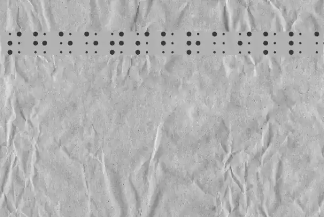Sheets Braille Font examples
