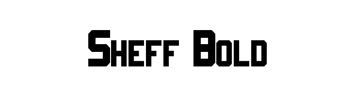 Sheff Bold  Descarca Fonturi Gratis