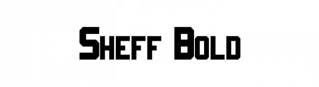 Sheff Bold  免费字体下载