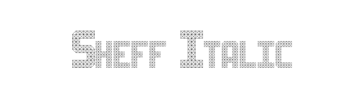 Sheff Italic  免费字体下载