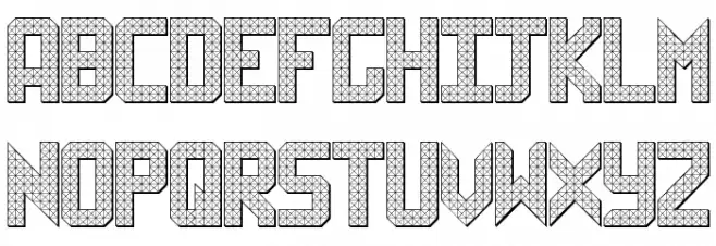 Sheff Шрифта ВЕРХНИЙ