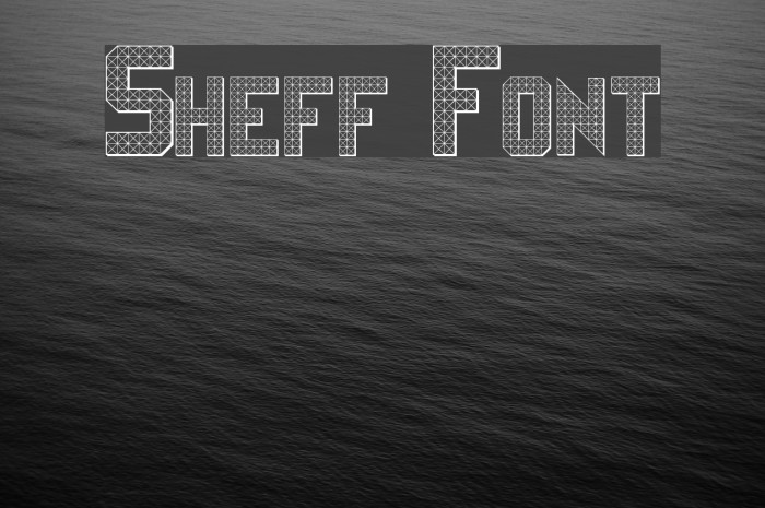 Sheff Font examples