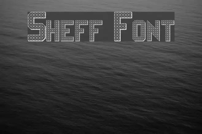Sheff Font examples
