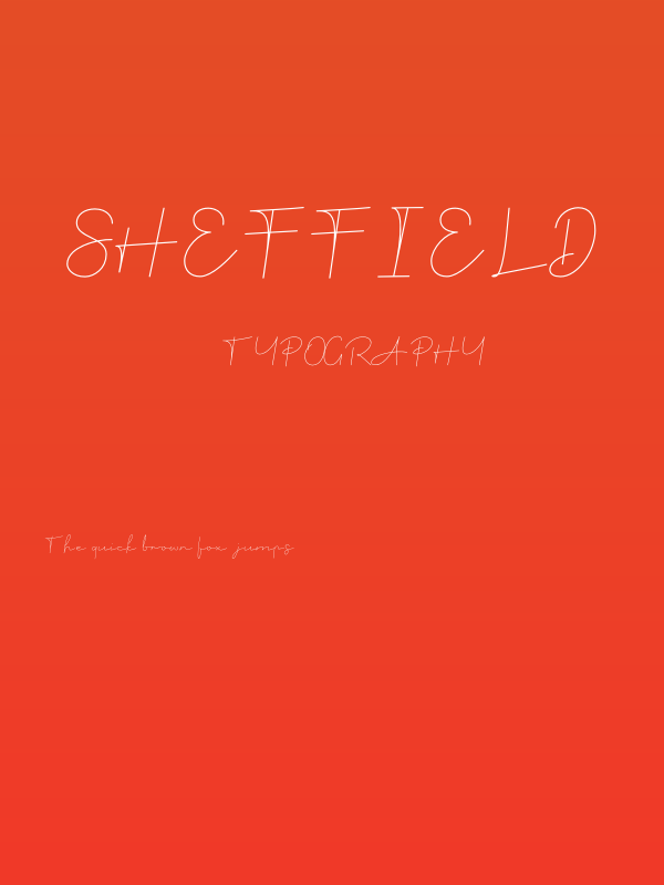Sheffield Poster