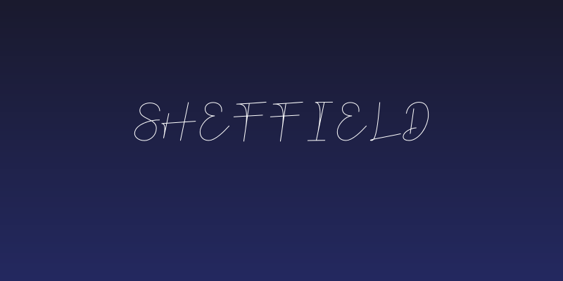 Sheffield Social Header