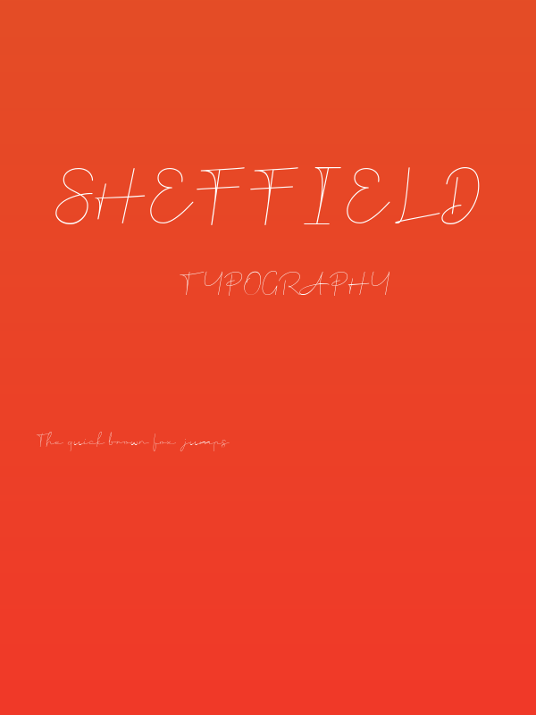 Sheffield Poster