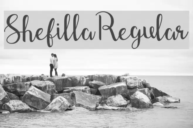 Shefilla-Regular Font examples