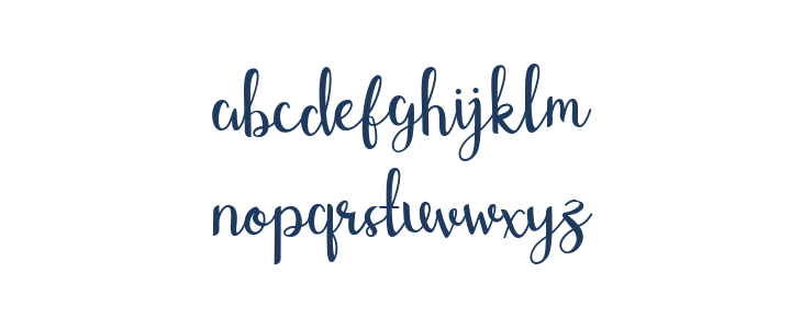 Shefilla-Regular Lowercase