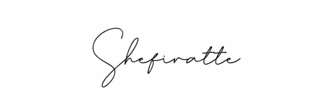 Shefiratte  Frei Schriftart Herunterladen