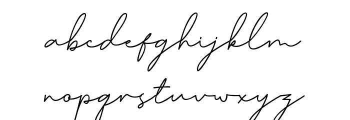 Shefiratte Font LOWERCASE