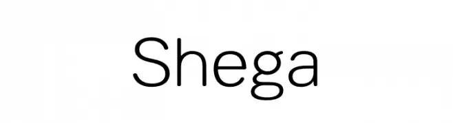 Shega  Скачать бесплатные шрифты