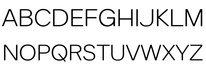 Shega Font UPPERCASE