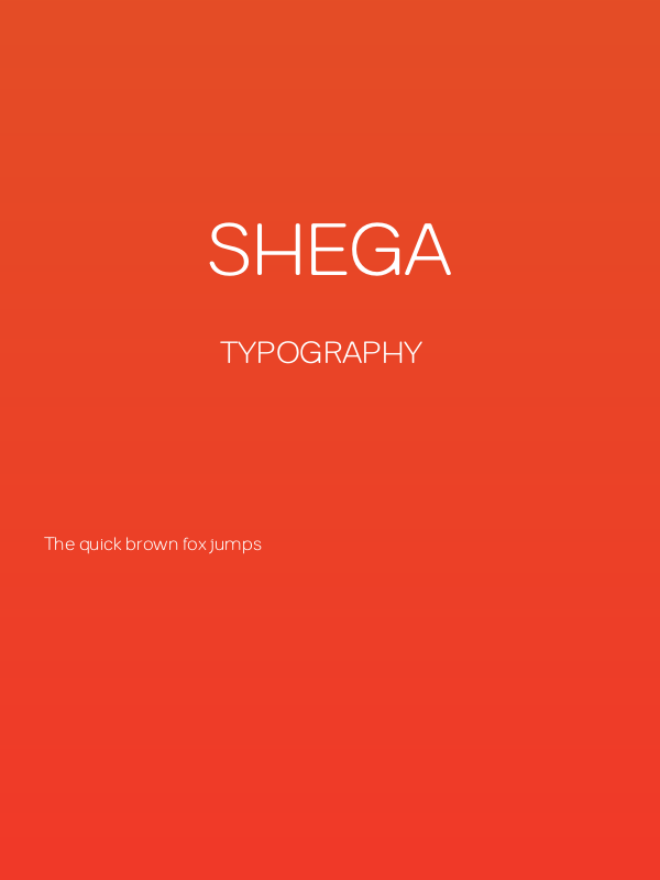 Shega Poster