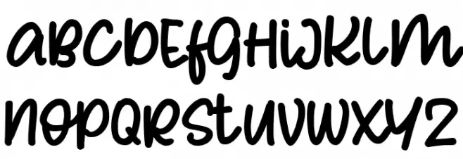 Shegon Caratteri MINUSCOLO