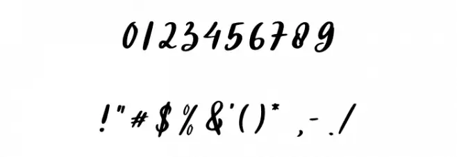 Sheila Font OTHER CHARS