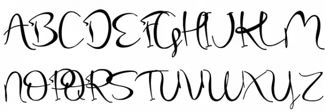 Sheila Font UPPERCASE