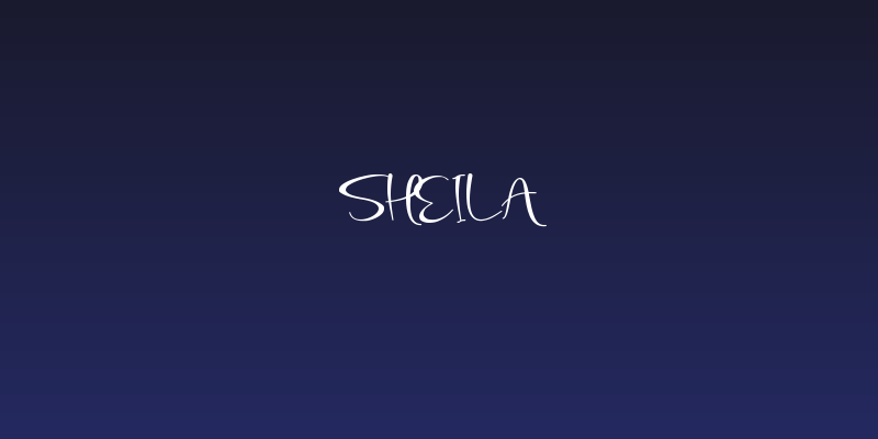 Sheila Social Header