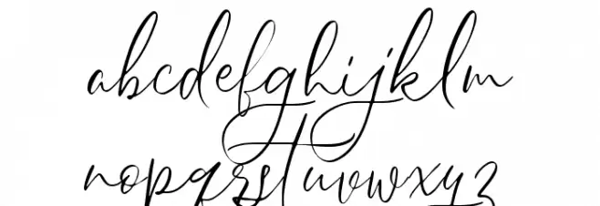 Sheilazain Demo Schriftart Kleinbuchstaben