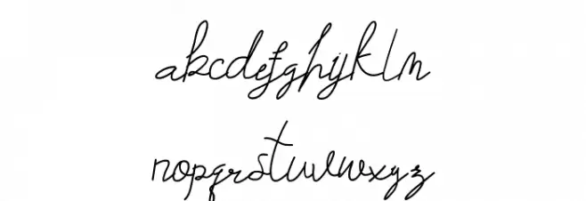 Sheira DEMO 字体 小写