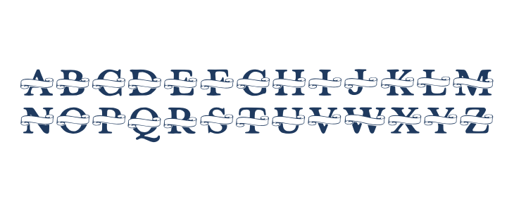 Shelana Monogram Split Uppercase