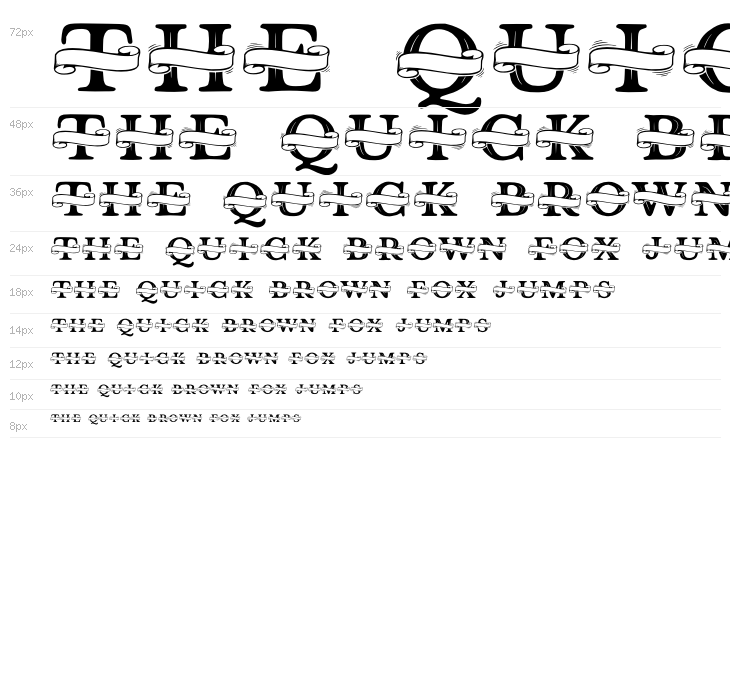 Shelana Monogram Split Waterfall