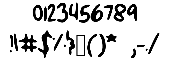 Shelby Font OTHER CHARS