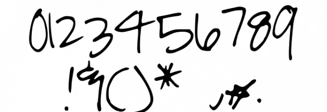 ShelbyCursive Fuentes OTROS CHARS