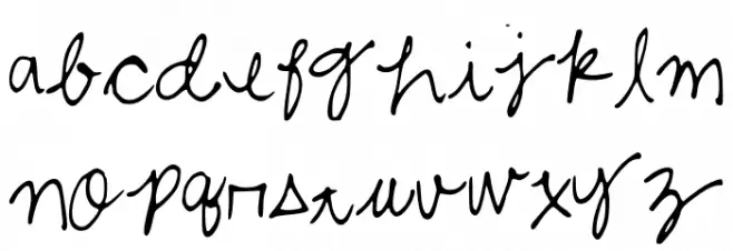 ShelbyCursive Fuentes MINÚSCULAS