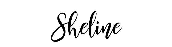 Sheline  免费字体下载