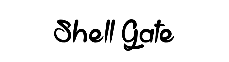 Shell Gate  font caratteri gratis