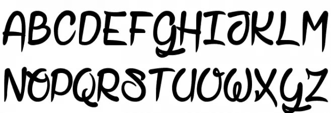 Shell Gate Font Litere mari