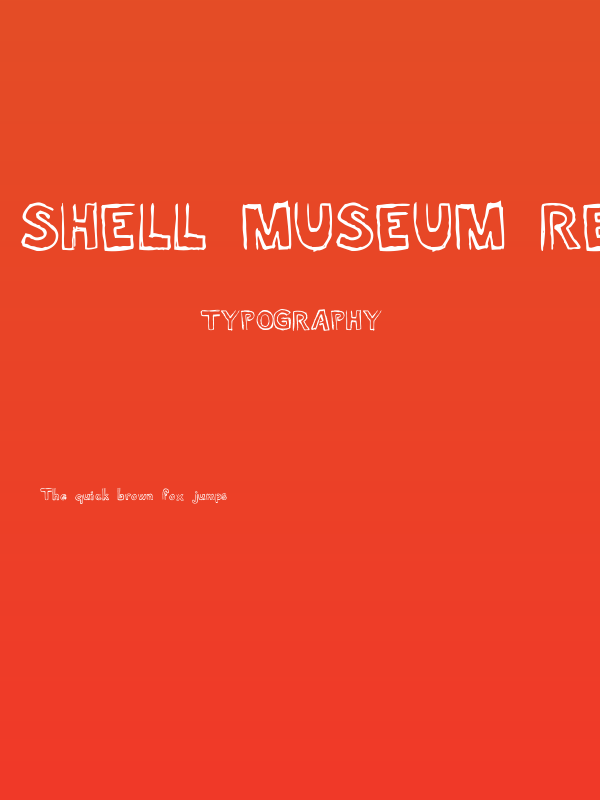 Shell Museum Regular Poster