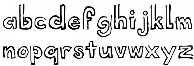 Shell Museum Regular 字体 小写