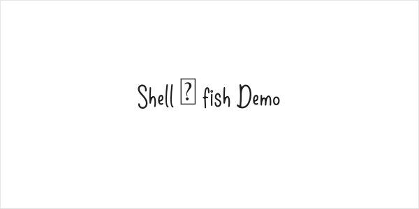 Shell & fish Demo Logo