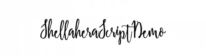 ShellaheraScriptDemo  Fuentes Gratis Descargar