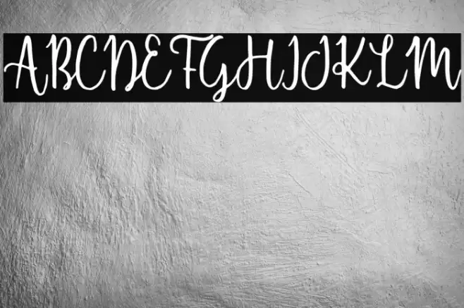 ShellaheraScriptDemo Font examples