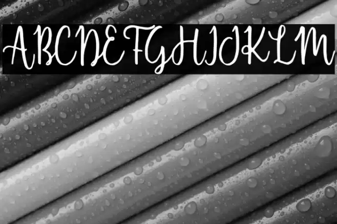 ShellaheraScriptDemo Font examples