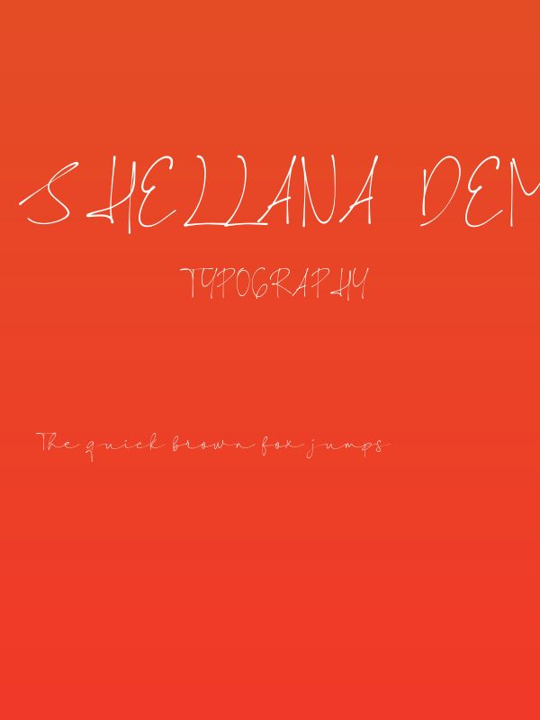 Shellana Demo Poster