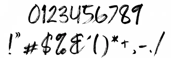 Shelldon Font OTHER CHARS