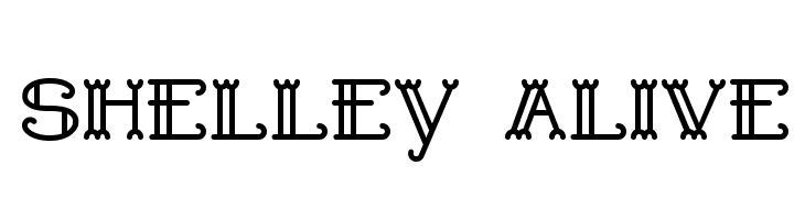 Shelley Alive  नि: शुल्क फ़ॉन्ट्स डाउनलोड