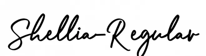 Shellia-Regular  Frei Schriftart Herunterladen