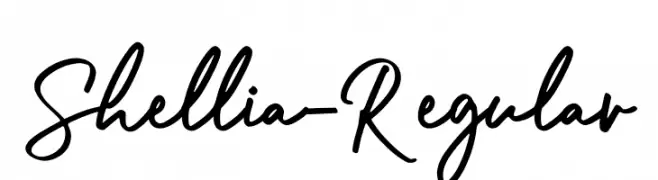 Shellia-Regular  Frei Schriftart Herunterladen