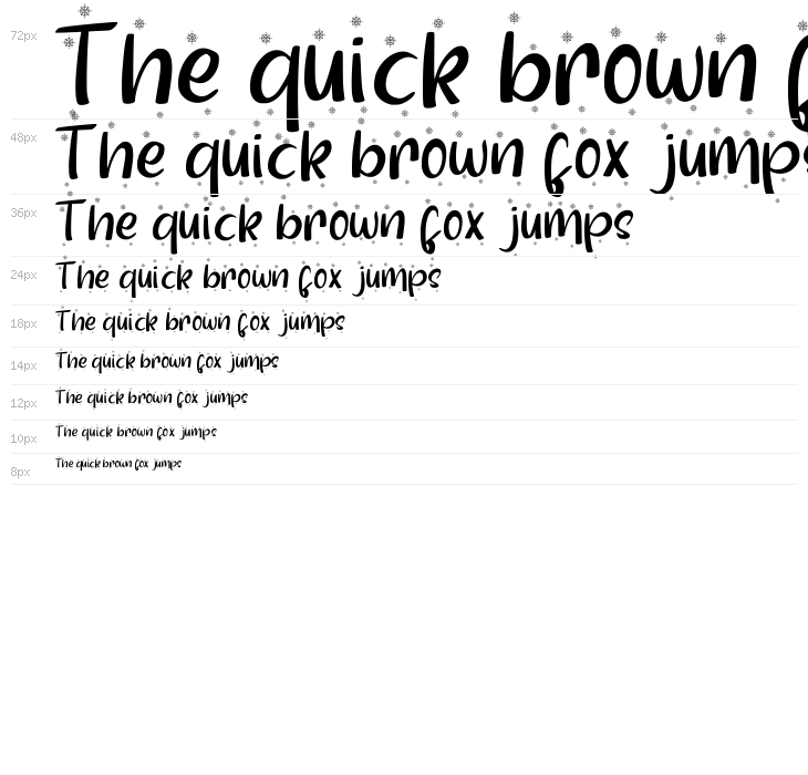 Shellina Snow Waterfall