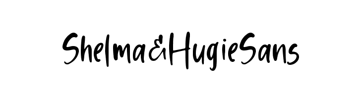 Shelma & Hugie Sans  免费字体下载